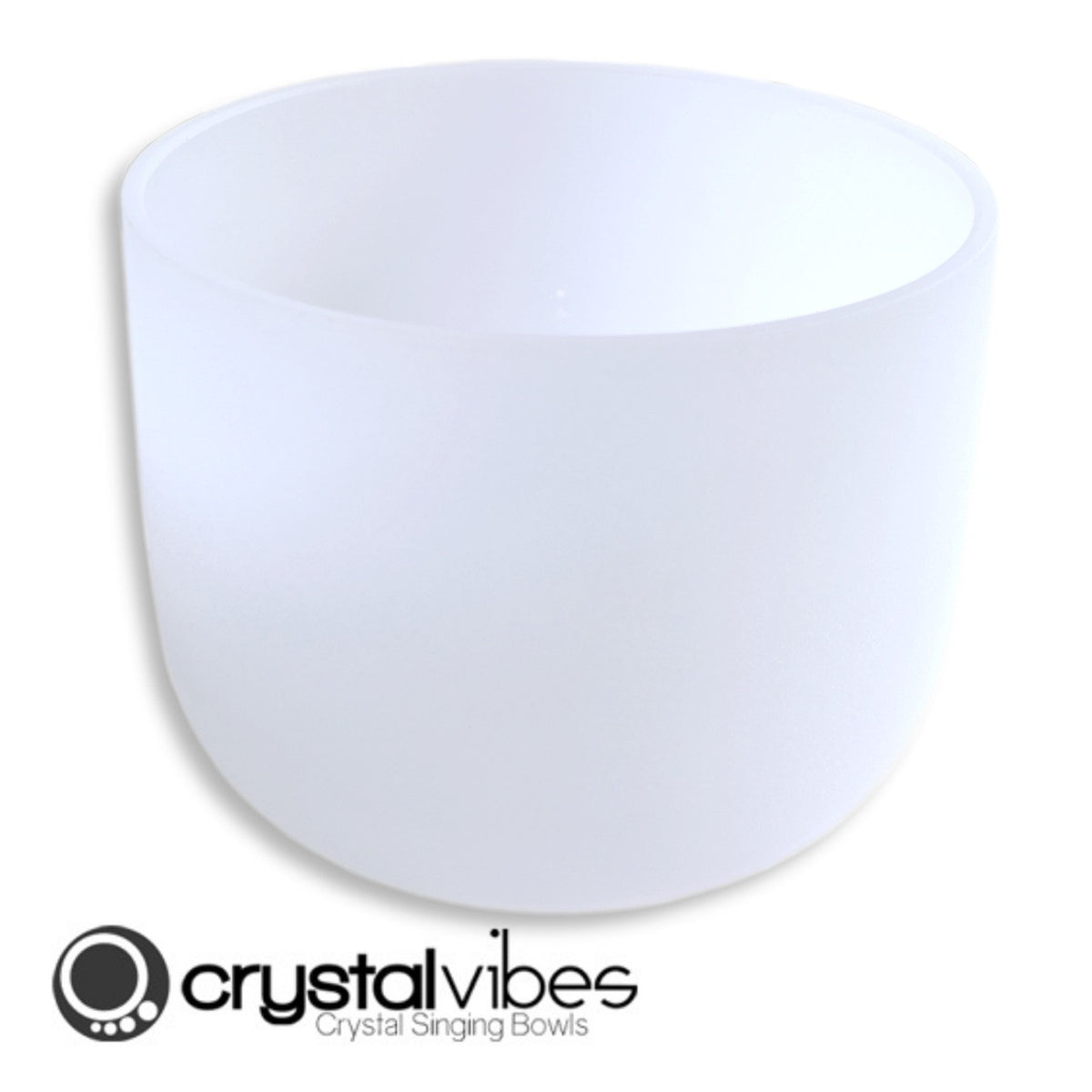 13" D# Note 432 Hz Perfect Pitch Frosted Crystal Singing Bowl -35 ...