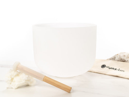 11" E Note 432 Hz Perfect Pitch Empyrean Crystal Singing Bowl – Sunreed ...