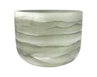11" F Note 432Hz Perfect Pitch Moldavite Empyrean Fusion Crystal Singing Bowl Crystal Vibes #ca0011fm30 11003237