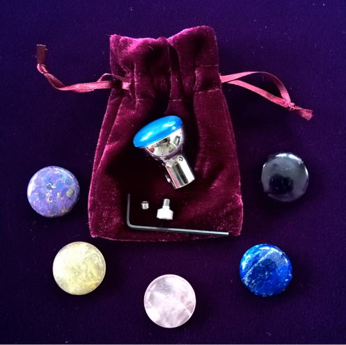 Large Sunreeds Tuning Fork Crystal Foot Attenuaters