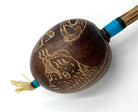 Peruvian Elements Rattle With Grass Top