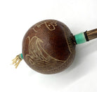 Peruvian Elements Rattle With Grass Top