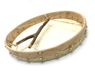 European Pegged drum with Reindeer Hide