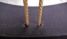 A Remo Buffalo Hide Drum measuring 12-22 inches in diameter.