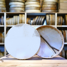 European Pegged drum with Reindeer Hide