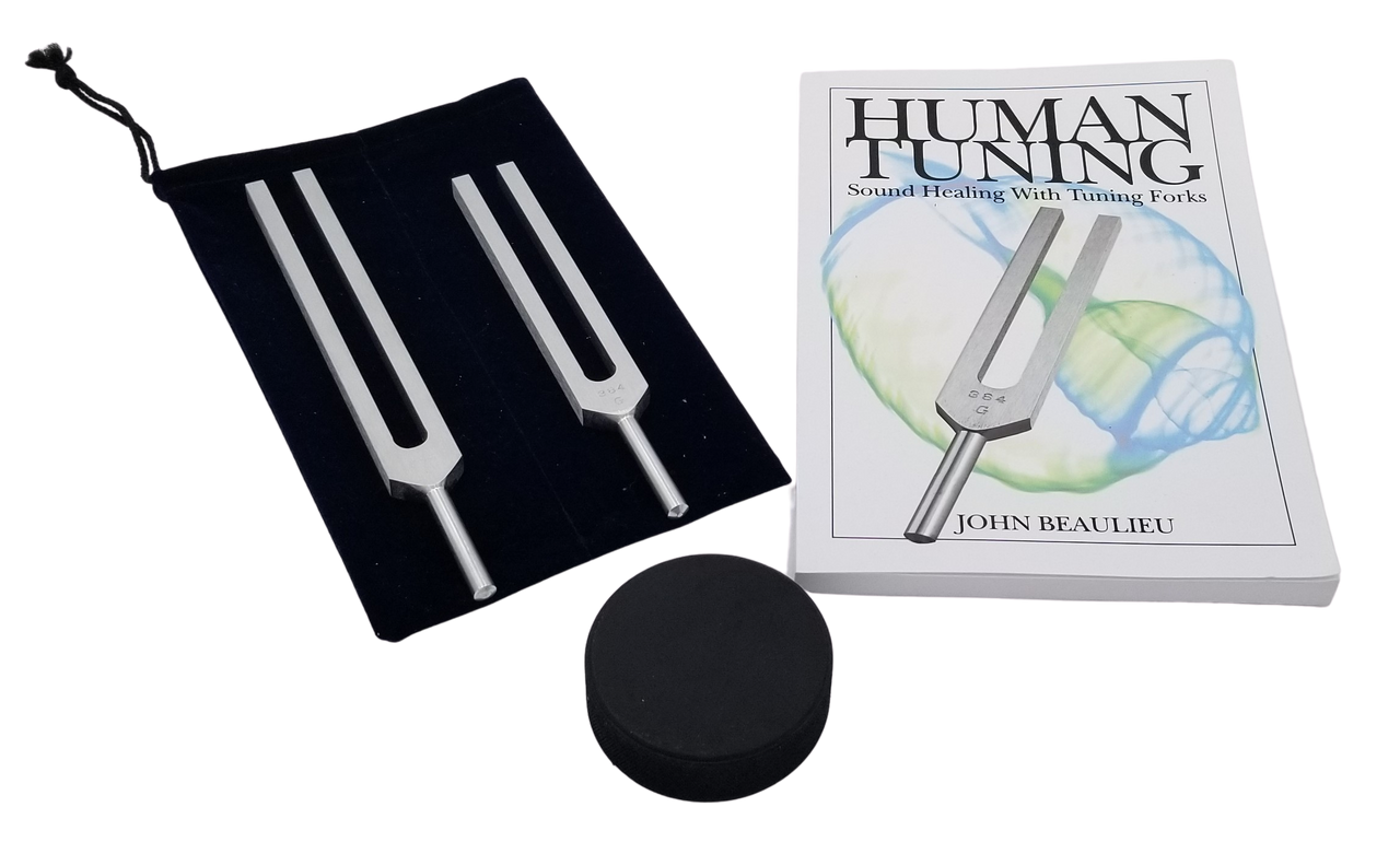 C and G Body Tuner Tuning Fork Set